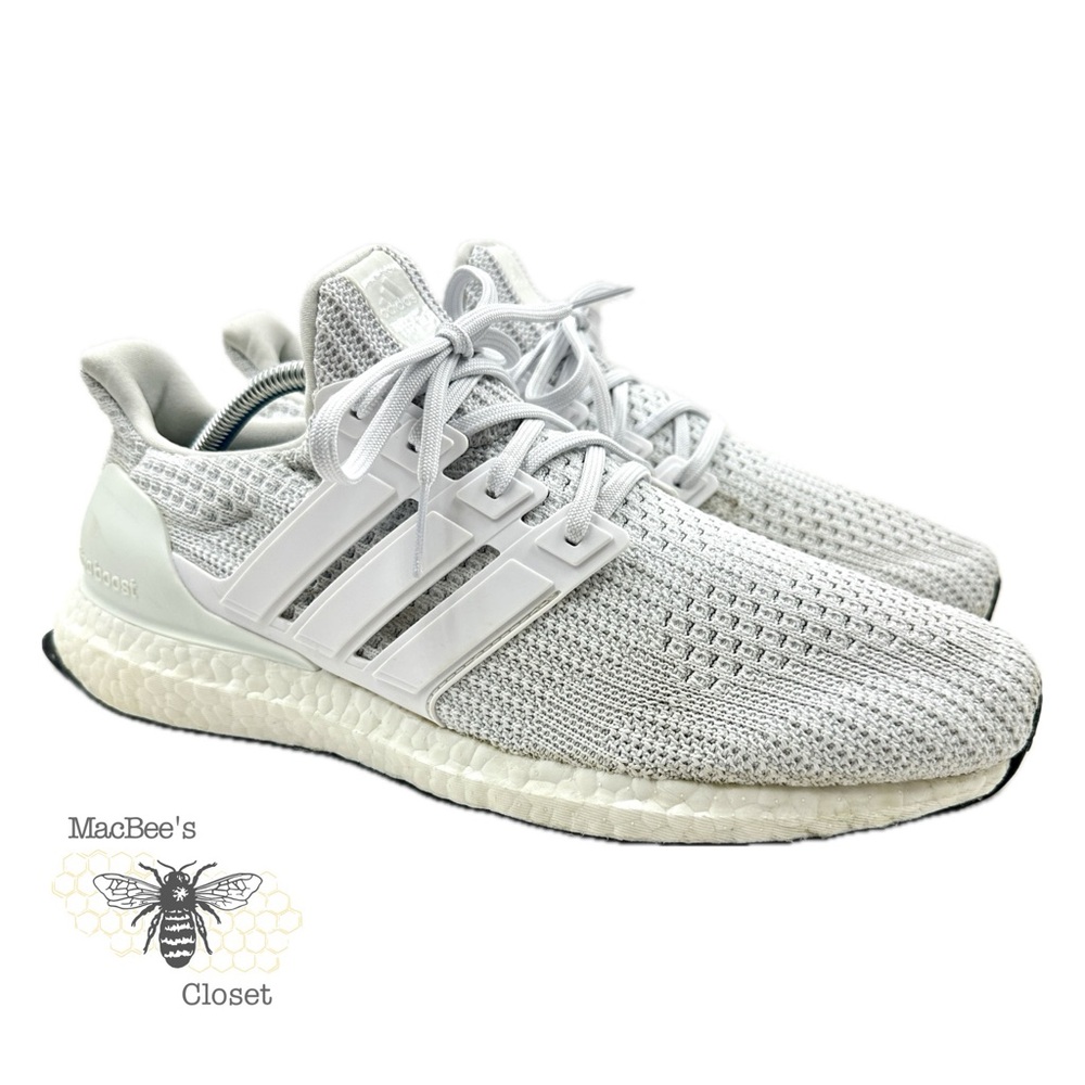 Adidas Ultraboost 4.0 DNA Triple White BB6168 Mens 10.5 Running Athletic Shoes